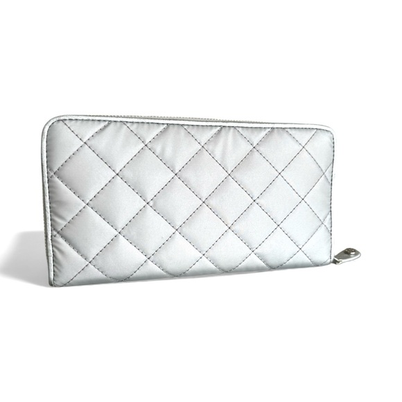 MZ Wallace Crosby Long Wallet Nylon Quilted New - Picture 5 of 10